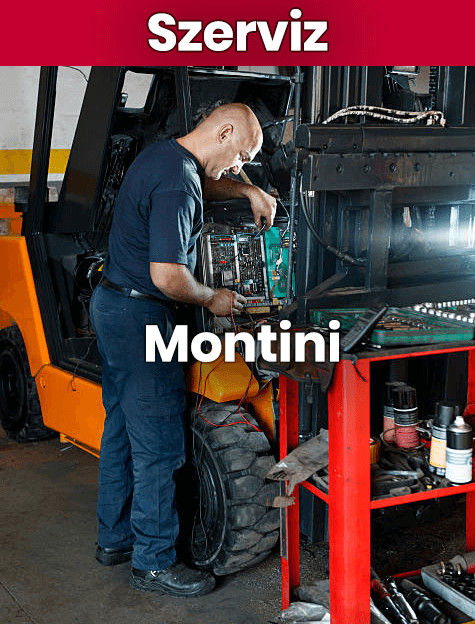 Montini targonca szerviz országosan rövid határidővel